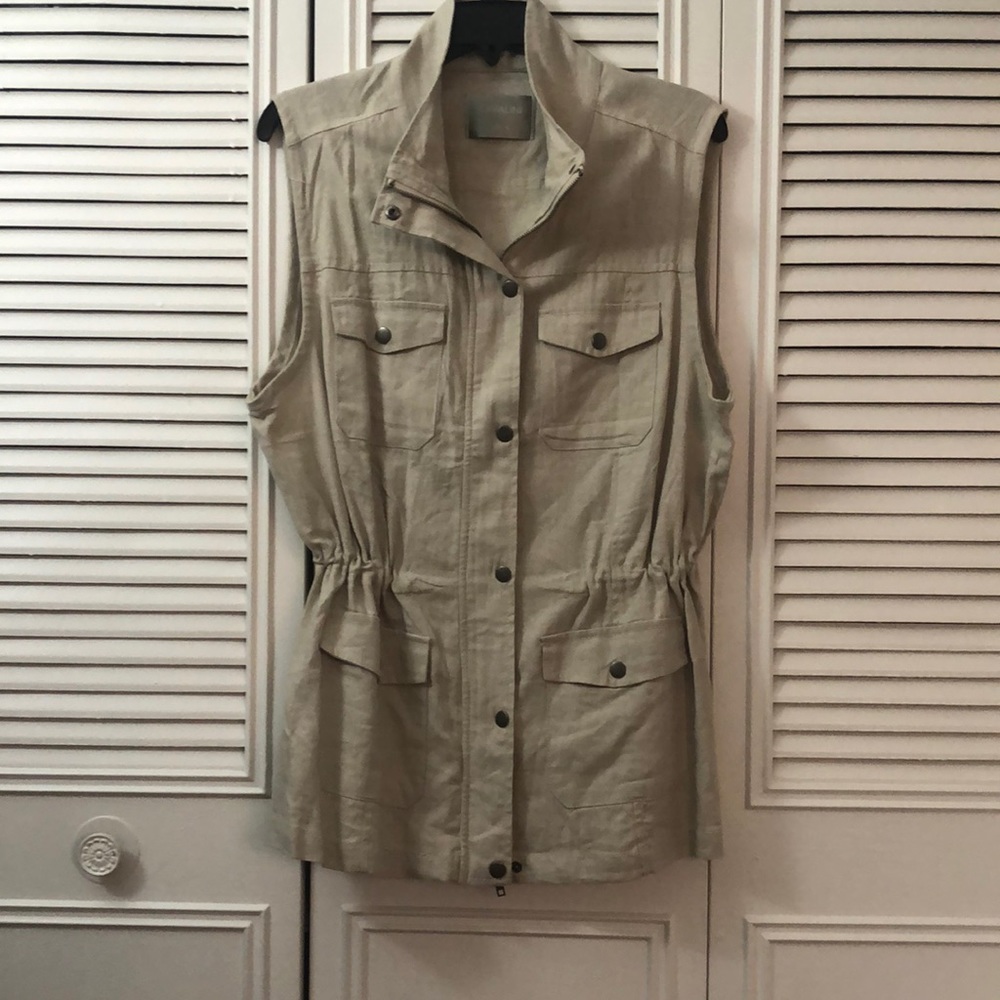 Cavalini vest Bottom down zippered